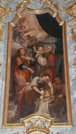 Obraz św. Anny z XVIII w. 