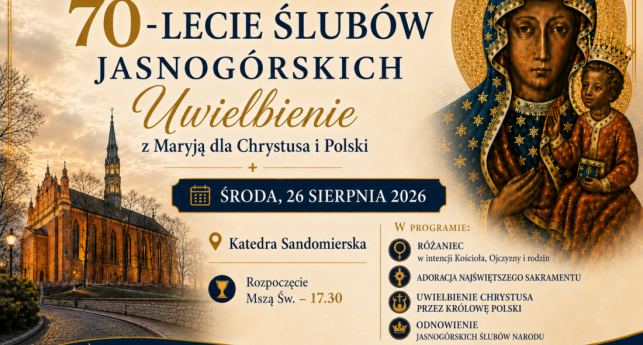 środa, 26 sierpnia, godz. 17.30